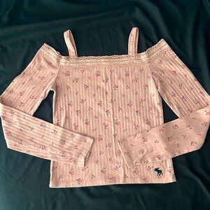 Abercrombie Kids Off the Shoulder Top
